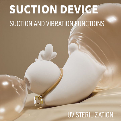 Deer Kiss Suction and Tapping Vibrator