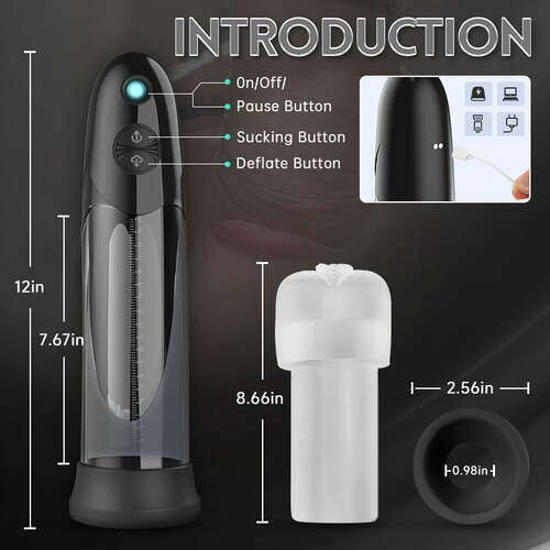 [Bundle Sale] Male WaterSamurai Penis Pump and Octopus Penis Vibrator Set