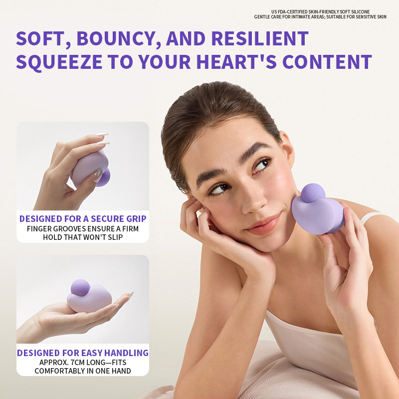 Squeeze Ball Dual-Zone Clitoral & U-Spot Vibrator