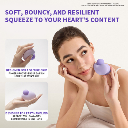 Squeeze Ball Dual-Zone Clitoral & U-Spot Vibrator