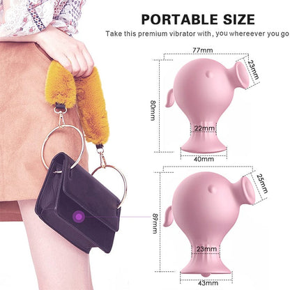 جهاز تحفيز لعق اللسان بسبع سرعات، جهاز اهتزاز مص البظر، جهاز شفط حلمة المهبل 