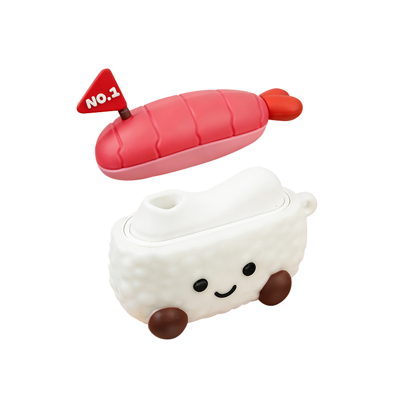 Cute Sushi Clitoral Suction & Vibrator