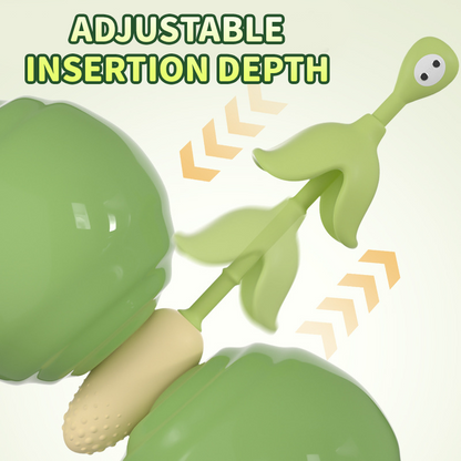Corn-Shaped Vibrating Egg Adjustable Depth Edition
