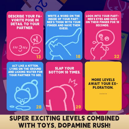 UPKO Gummy Party Couple Game Gift Box