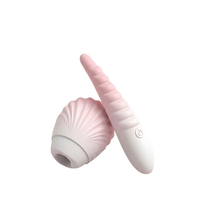 Zhun Mi Ocean Series Tide Shell & Chao Bei 2-in-1 Suction Vibrating Set