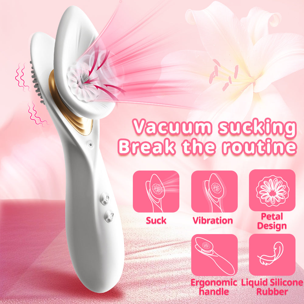 ScentWave 5 Suction 5 Vibration Clitoral Stimulation Vibrator