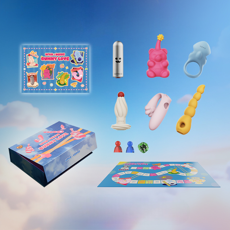 UPKO Gummy Party Couple Game Gift Box