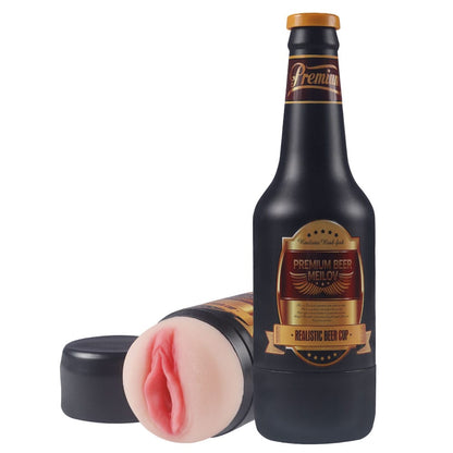 Männlicher Masturbator, erotisches Spielzeug, tragbare Bierflasche 