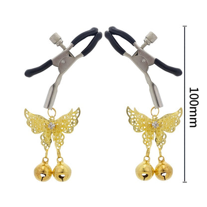 Butterfly Nipple Ring Bell Clamps