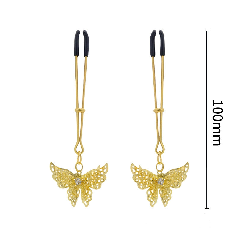 Butterfly Nipple Ring Bell Clamps