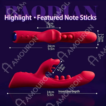 Rose Muncher Biting Mouth Tragbarer G-Punkt-Vibrator
