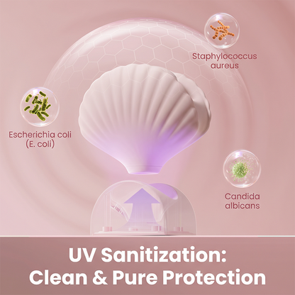 XinShangYou Little Seashell Dual-Stimulation Clitoral Suction & Vibrating Egg