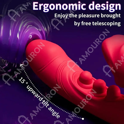 Rose Muncher Biting Mouth Tragbarer G-Punkt-Vibrator
