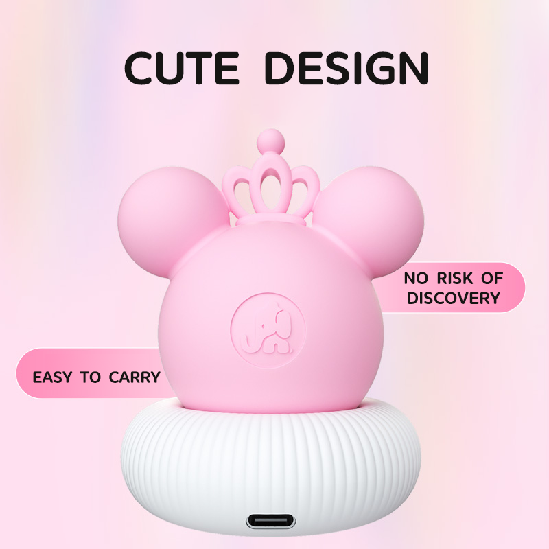 PP Mouse Mini Suction Clitoris Vibrator
