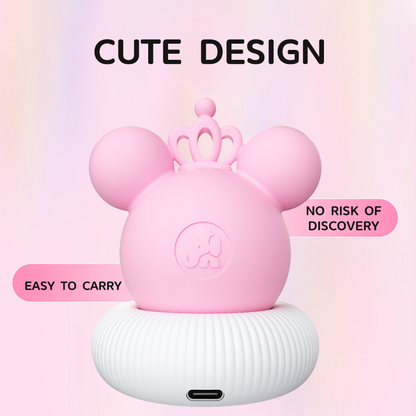 PP Mouse Mini Suction Clitoris Vibrator