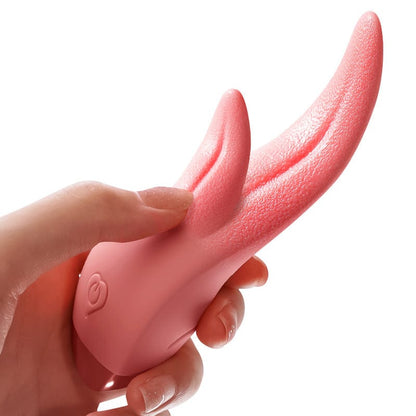 Tongue Licking Device Silicone Second Tide Masturbation Vibrator Adult Toy