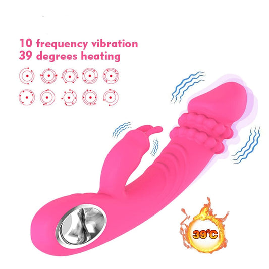 Heizperlen-Rabbit-Vibrator 
