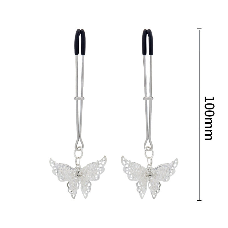 Butterfly Nipple Ring Bell Clamps