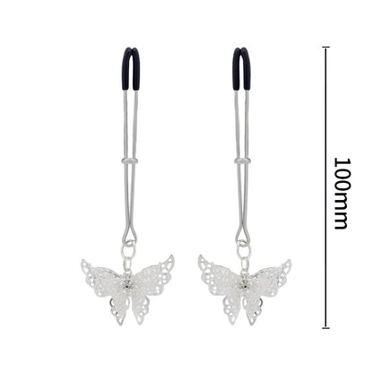 Butterfly Nipple Ring Bell Clamps