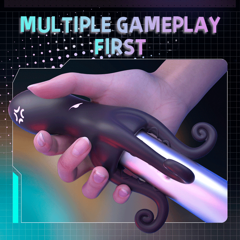[Bundle Sale] Male WaterSamurai Penis Pump and Octopus Penis Vibrator Set