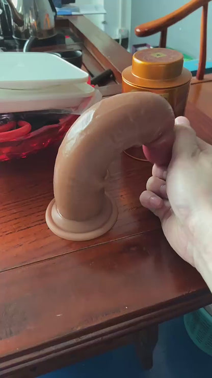 9.17In 5 Beads Rotating Swing 8 Vibrating Dildo remote control