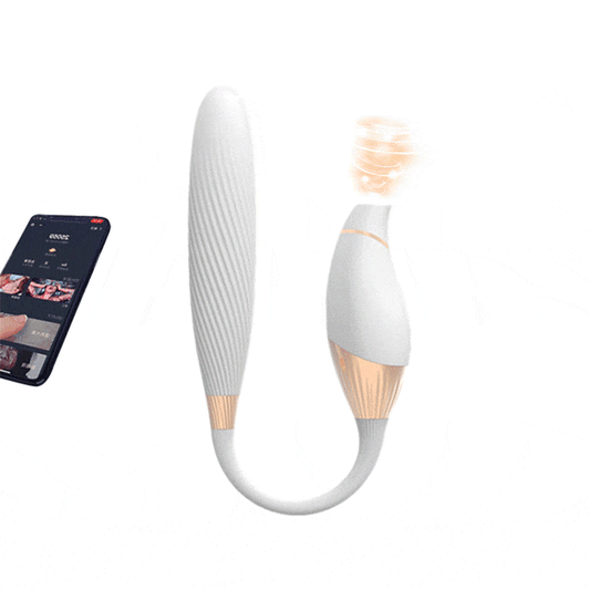 Teleskop-Masturbator für Frauen mit 12-Frequenz-Saugfunktion 